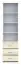 Étagère Pamulang 02, couleur : Chêne de Sonoma - Dimensions : 200 x 52 x 40 cm (H x L x P)