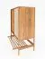 Armoire d’entrée Wellsford 42 | Chêne sauvage massif huilé | 150 x 108 x 46 cm | Design premium