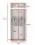Armoire penderie Zapopan 34 avec surmeuble | 4 compartiments | Chêne Sonoma | 225 x 90 x 40 cm | Push-to-open