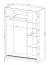 Armoire à cinq casiers Bickleigh 05, couleur : Chêne de Sonoma - Dimensions : 200 x 150 x 62 cm (h x l x p)