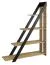 Étagère Kastav 13 | Chêne / Noir | 153 x 120 x 36 cm | Design moderne et fonctionnel