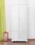 Salon - Armoire Pin Bois massif Blanc Laqué - Dimensions 195 x 84 x 42 cm Abbildung