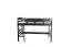 Lit mezzanine 90 x 190 cm | Easy Premium Line K22/n | Hêtre massif brun chocolat | Transformable