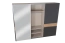 Armoire avec mirroir