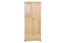 Armoire en bois de pin massif, naturel Junco 10A - Dimensions 195 x 84 x 59 cm (H x L x P)