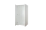 Armoire penderie en pin massif blanc laqué 007 | 190 x 90 x 60 cm | Design moderne et robuste