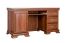 Bureau Sentis 06, Couleur : Brun foncé - 77 x 147 x 60 cm (h x l x p)