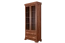 Vitrine Sentis 14, Couleur : Brun foncé - 193 x 88 x 40 cm (h x l x p)