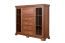 Vitrine Sentis 11, Couleur : Brun foncé - 136 x 158 x 46 cm (h x l x p)
