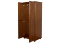 Armoire en bois de bois de pin massif, couleur chêne 007 - Dimensions 190 x 80 x 60 cm (H x L x P)