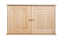 Armoire murale en pin massif naturel 022 | 50 x 80 x 60 cm | Design moderne | Artisanat de qualité