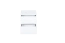 Chambre des jeunes - Dressoir Alard 10, couleur : blanc - Dimensions : 49 x 40 x 40 cm (H x L x P)