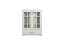 Vitrine élégante Falefa 07 ivoire | 128 x 101 x 49 cm | Design contemporain | Finitions haut de gamme