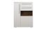 Vitrine Garim 15 | Blanc brillant | 123 x 90 x 40 cm | Design moderne et finitions haut de gamme