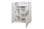 Vitrine Garim 15 | Blanc brillant | 123 x 90 x 40 cm | Design moderne et finitions haut de gamme