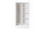 Armoire en pin massif laqué blanc Junco 08B - dimensions 195 x 102 x 59 cm (h x l x p)