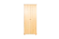 Armoire en bois de pin massif, naturel Junco 13A - Dimensions 195 x 84 x 59 cm (H x L x P)
