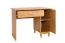 Bureau Alotau 02 chêne | 76 x 100 x 60 cm | Design moderne, espace optimisé, fermeture Soft Close