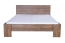 Lit double Selun 20 | Chêne brun foncé | 180 x 200 cm | Design moderne et chaleureux