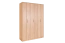 Armoire à portes battantes / Penderie Muros 04, Couleur : Chêne brun - 222 x 150 x 52 cm (h x l x p)