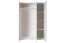 Chambre complète style maison de campagne | Set K Junco 4 pièces | Blanc | Pin massif | Lit 120 x 200 cm