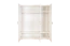 Armoire à portes battantes / armoire Falefa 18, couleur : blanc - Dimensions : 224 x 191 x 58 cm (H x L x P)