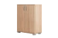 Commode Ainsa 11, couleur : chêne brun - 95 x 75 x 37 cm (h x l x p)