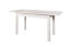 Table à rallonge en pin massif massif laqué blanc, Junco 236C (rectangulaire) - 75 x 140 / 175 cm (l x L)