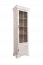 Vitrine Sentis 17, couleur : blanc pin - 193 x 58 x 40 cm (H x L x P)