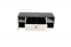 Chambre d'adolescents - Meuble bas pour TV Aalst 10, couleur : chêne / crème / noir - Dimensions : 40 x 120 x 50 cm (H x L x P)