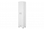 Armoire à portes battantes / armoire Potes 01, couleur : blanc - 209 x 50 x 37 cm (H x L x P)