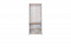 Chambre des jeunes - armoire à portes battantes / armoire Alard 01, couleur : chêne / blanc - Dimensions : 195 x 80 x 52 cm (H x L x P)