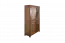 Vitrine Sardona 11, couleur : brun chêne - 186 x 115 x 44 cm (h x l x p)