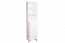 Armoire Amanto 3, couleur : blanc / frêne - Dimensions : 200 x 47 x 40 cm (H x L x P)