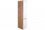 Chambre des jeunes - Armoire Alard 02, couleur : chêne / blanc - Dimensions : 195 x 45 x 52 cm (H x L x P)