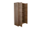 Armoire à portes battantes / armoire Selun 05, couleur : chêne brun foncé - 197 x 90 x 53 cm (H x L x P)