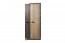 Armoire à portes battantes / armoire Sichling 01, cadre à droite, couleur : brun chêne - Dimensions : 193 x 80 x 58 cm (H x L x P)