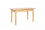 Table à rallonges en pin massif naturel Junco 236A (carré) - Dimensions 80 x 140 / 170 cm
