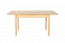 Table à rallonges en pin massif naturel Junco 236A (carré) - Dimensions 80 x 140 / 170 cm