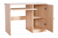 Bureau en bois de pin massif, naturel Junco 192 - Dimensions 75 x 110 x 55 cm