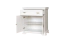 Commode Sentis 02, couleur : blanc pin - 97 x 88 x 46 cm (h x l x p)