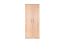 Armoire à portes battantes / Penderie Sidonia 03, Couleur : Chêne brun - 200 x 82 x 53 cm (h x l x p)