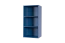 Chambre d'enfant - Étagère Skalle 01, Couleur : Bleu - Dimensions : 94 x 47 x 35 cm (H x L x P)