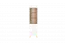 Vitrine Hohgant 09, Couleur : Chêne / Blanc - 209 x 50 x 42 cm (H x L x P)