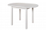 Table pin massif massif laqué blanc, Junco 231A (ronde) - 120 x 75 cm (l x p)