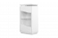 Vitrine Patamea 02, couleur : blanc brillant - 120 x 65 x 40 cm (h x l x p)
