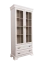 Vitrine Sentis 14, Couleur : Pin blanc - Dimensions : 192 x 88 x 40 cm (H x L x P)