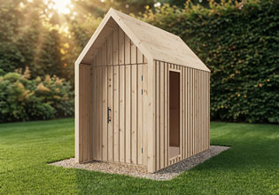 16 mm Abri de jardin